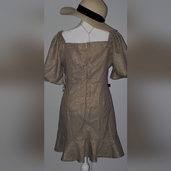 Aqua- Cream mini dress - Picture 4 of 8